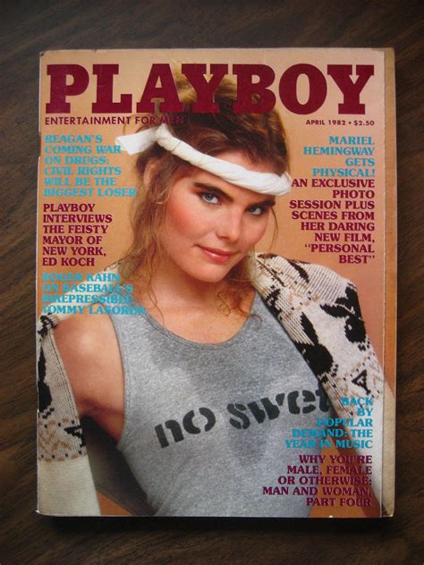 april playboy magazine|Playboy Magazine, April 1996 .